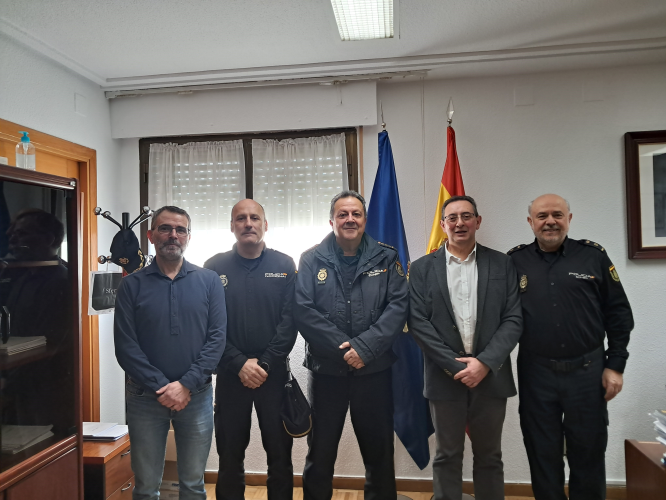 Daniel Peco, ciudad real formación de policía