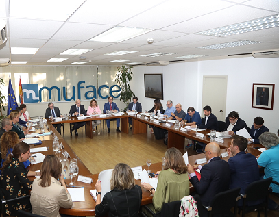 Reunión del tercer Consejo General de MUFACE