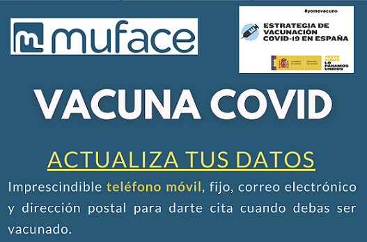 Actualizacion datos vacuna Covid