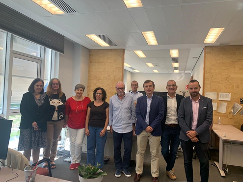 Visita del SG y UA a la OTE de Vigo