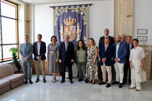 Reunión institucional en Ceuta. Receta electrónica