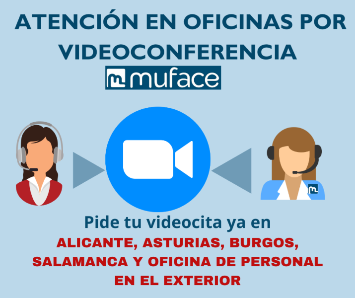 Imagen atención por video conferencia