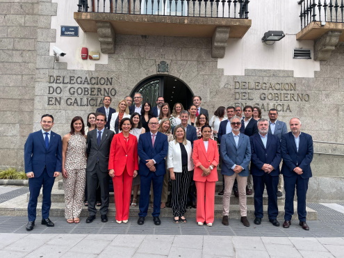 Reunión de implantación de la receta electrónica concertada en Galicia