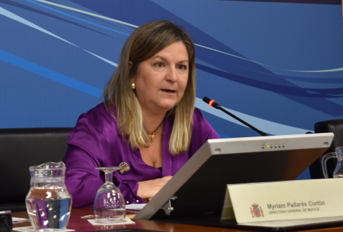 Myriam Pallares intervención 8m