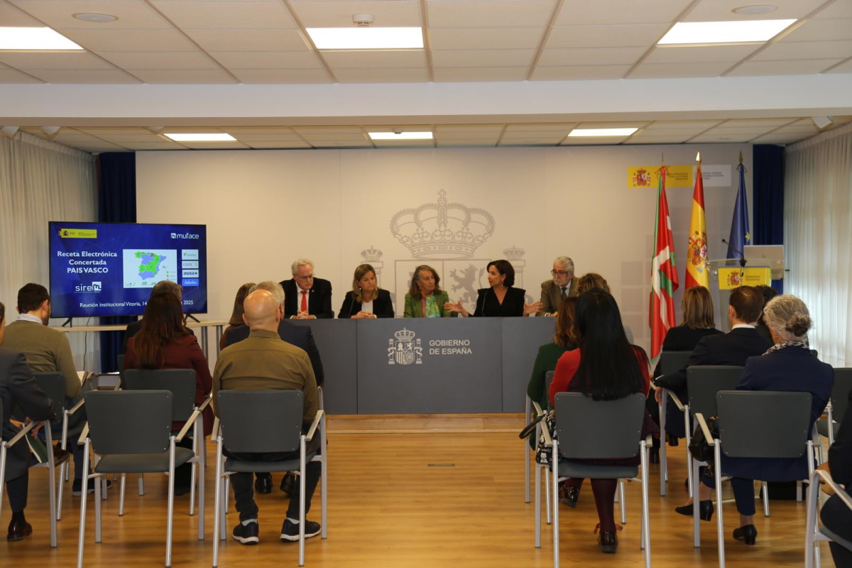 Reunión técnica de impulso a la e-receta concertada en País Vasco