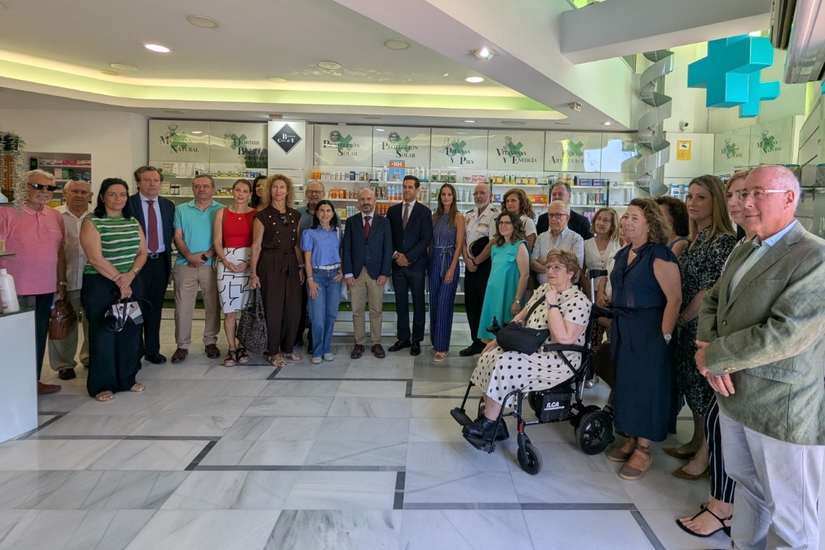 Acto de primera dispensación de e-receta en Málaga