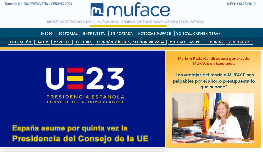 Portada de la revista 254