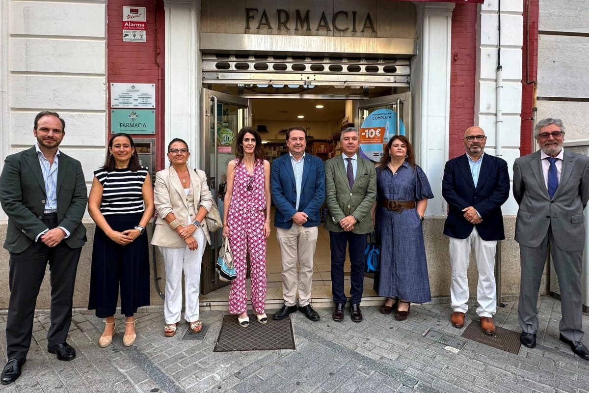 Acto de primera dispensación de e-receta en Huelva