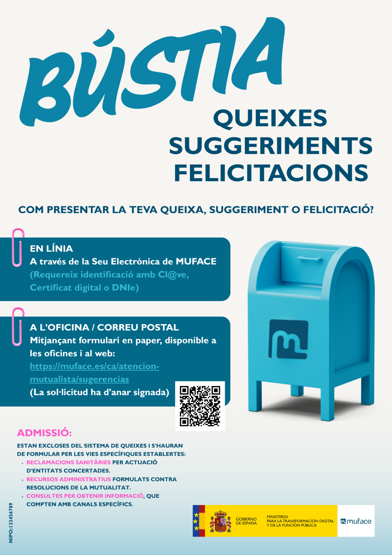  com presentar queixes, suggeriments i felicitacions