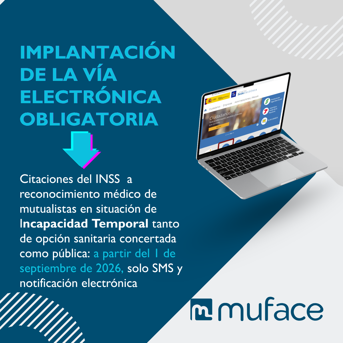 Implantación vía electrónica obligatoria