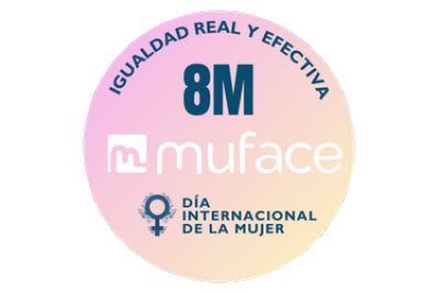Logo MUFACE 8 de marzo