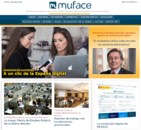 Portada de la edición de primavera (número 247) de la revista de MUFACE