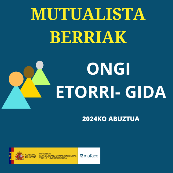 Mutualitateko bazkide berrientzako ongietorri gida, euskeraz