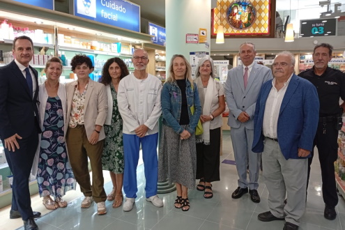 Asistentes al acto de Huesca