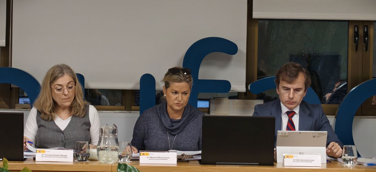 Secretaria de Estado de Función Pública, directora general y secretario general de MUFACE