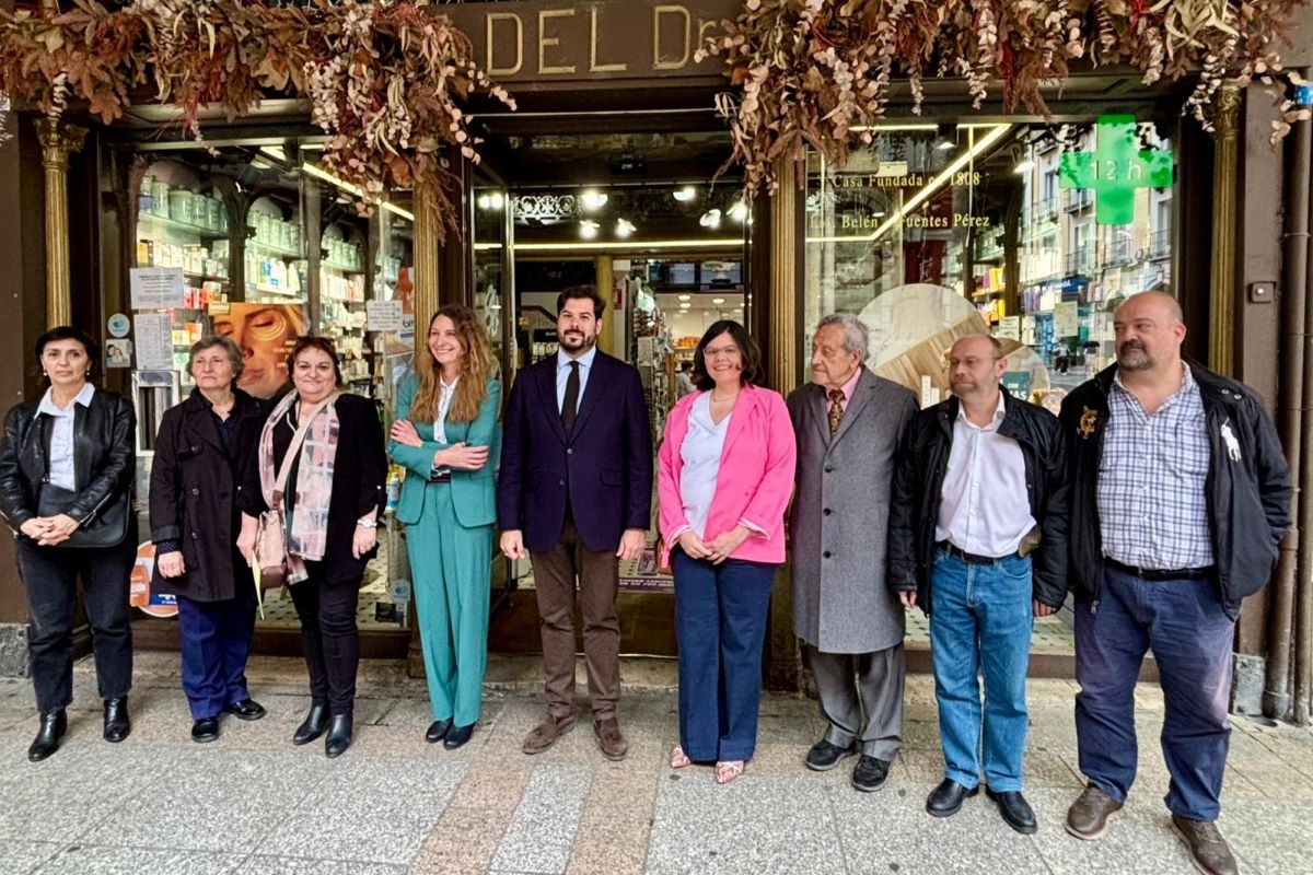 Acto de primera dispensación de e-receta en Palencia