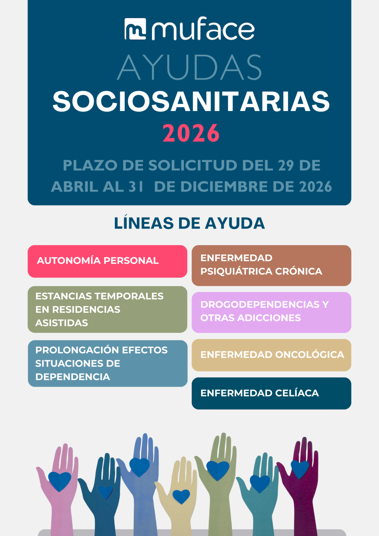 Líneas de Ayudas sociosanitarias 2026