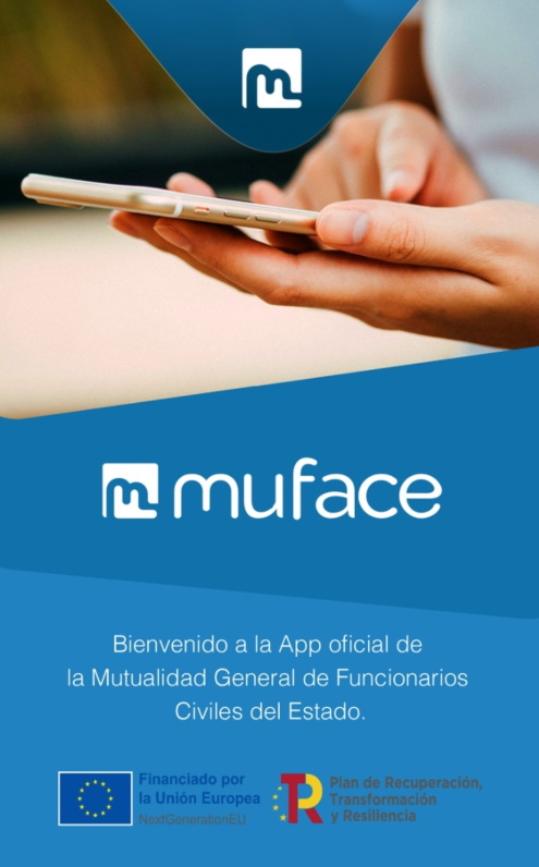 MUFACEren mugikorretarako aplikazioaren azala