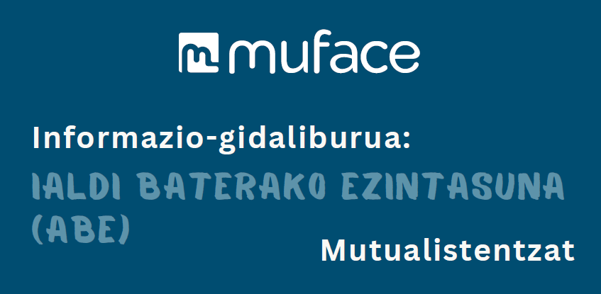 Aldi baterako ezintasunaren gida informatiboa