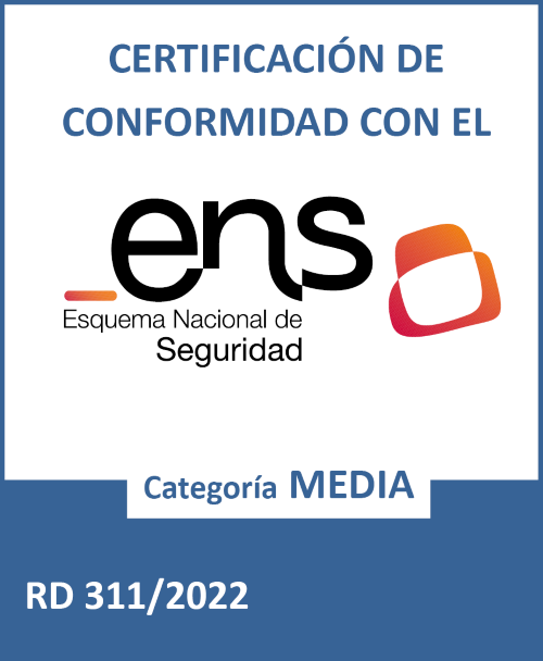 Certificación ENS de categoría media