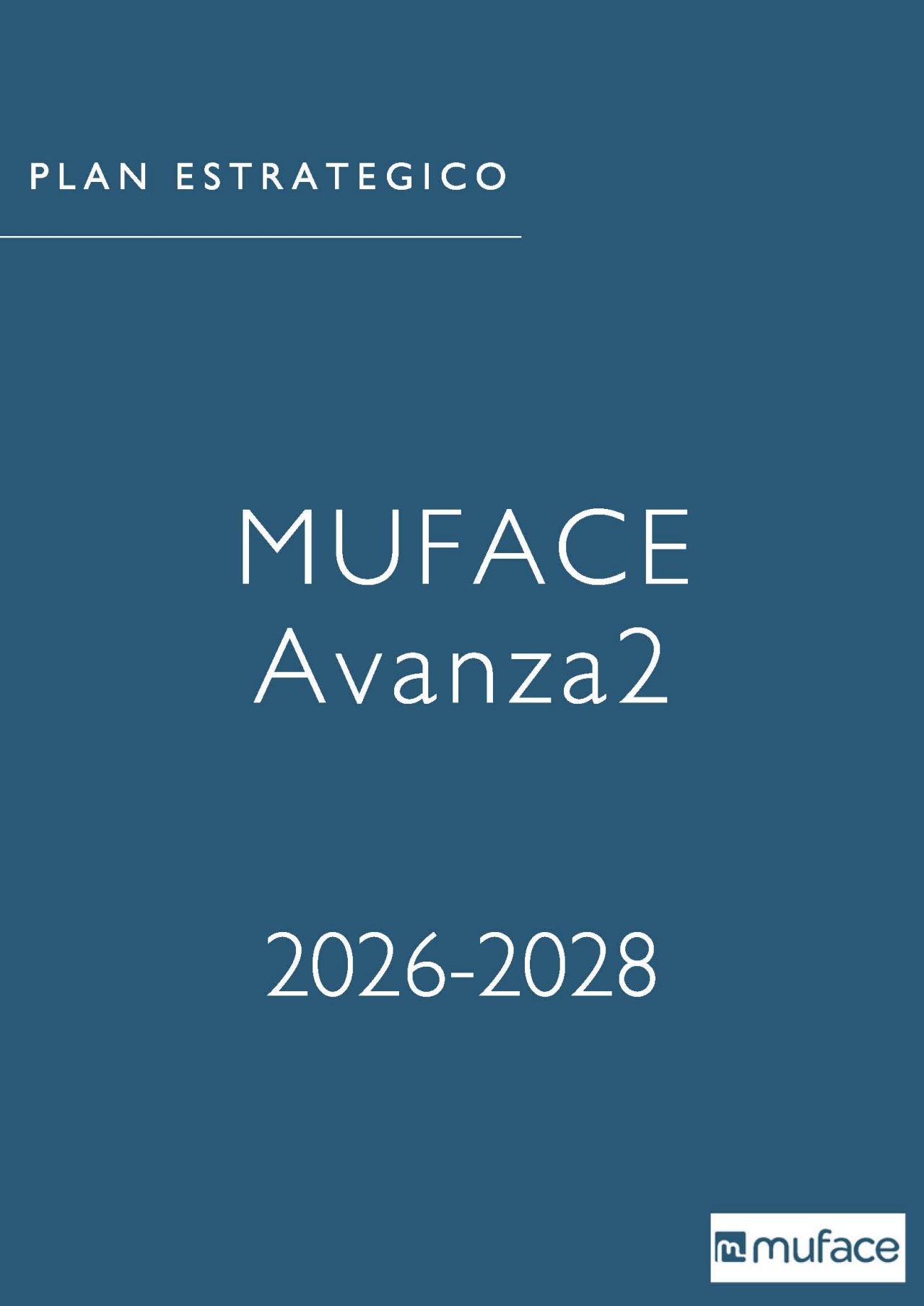 MUFACE Plan estrategikoa Avanza2