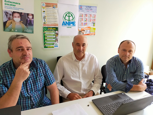 Manuel Martínez, centro, DP Teruel