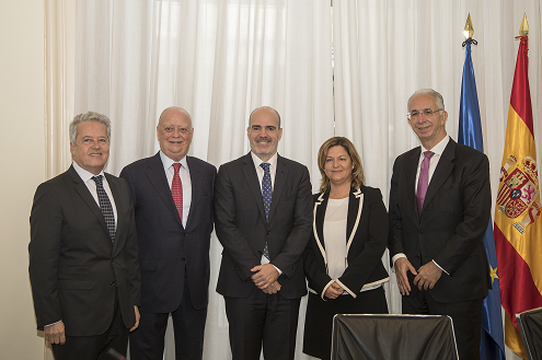 Acto de la firma del Concierto 2020-2021