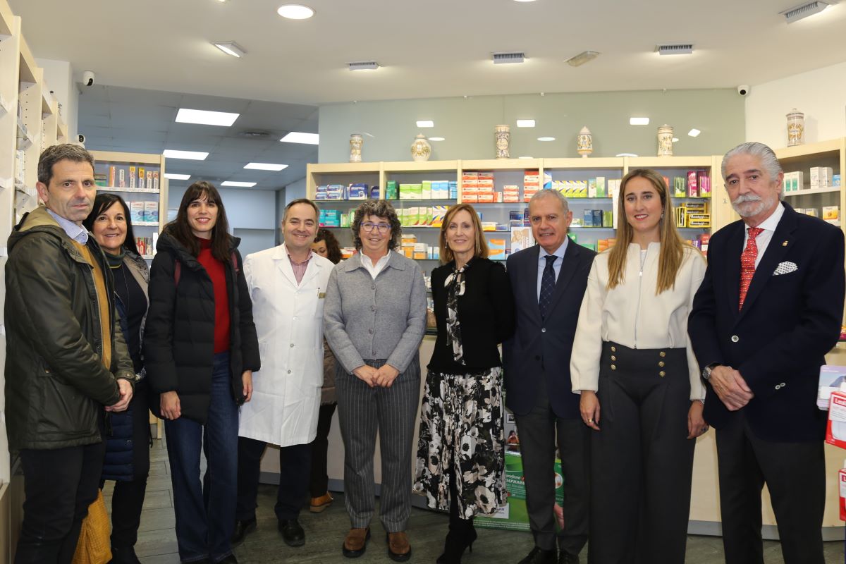 Acto de primeira dispensación de e-receita en Araba/Áraba