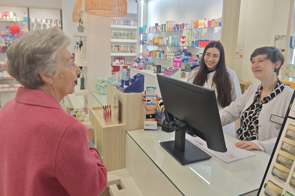 Primer mutualista recogiendo su medicamento con e-receta en Castilla y León