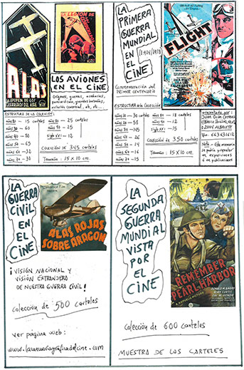 Carteles de mano de cine 02