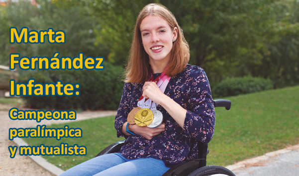 Marta Fernández Infante: Campeona paralímpica y mutualista 1 de 3