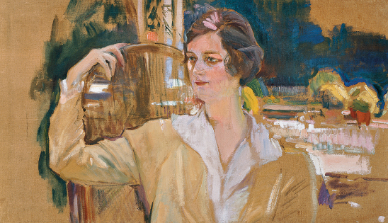 ‘Retrato de Mabel Rick, Señora de Pérez de Ayala’, de Joaquín Sorolla (1920) Museo Sorolla