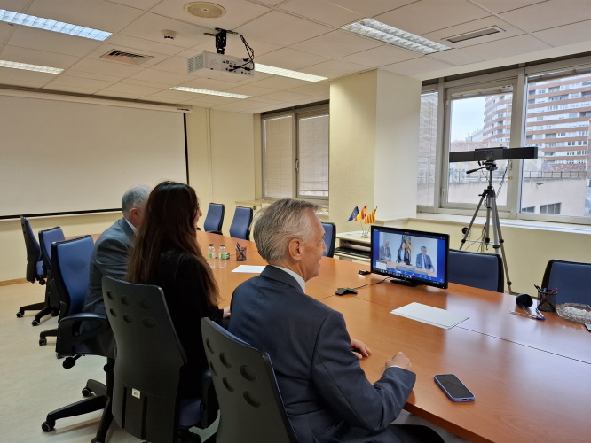 foto ponentes videoconferencia AEAT 