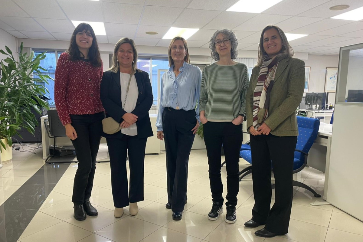 La directora general de MUFACE ha visitado el Servicio Provincial de Araba/Álava