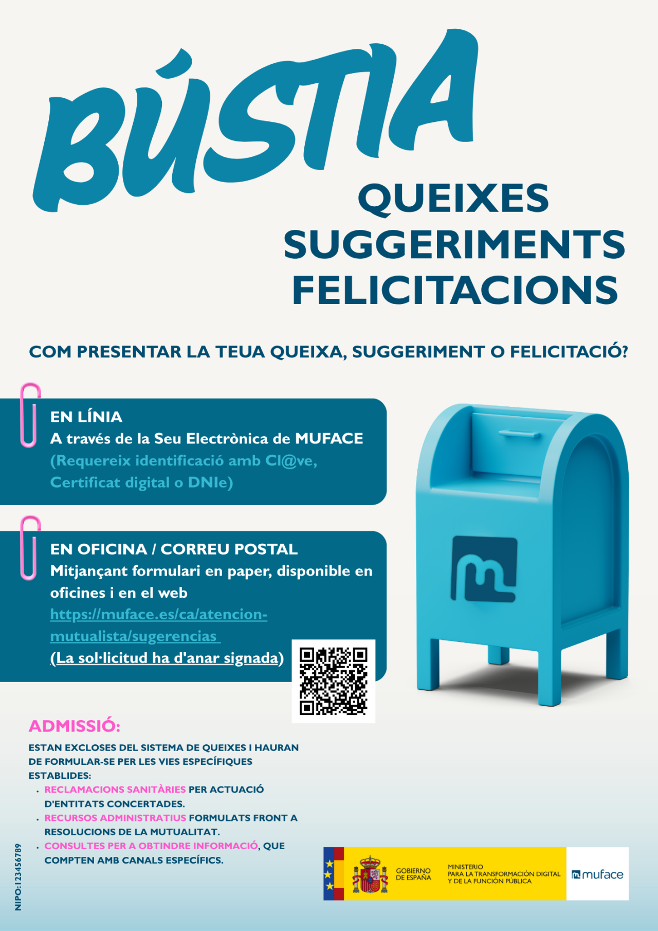  com presentar queixes, suggeriments i felicitacions